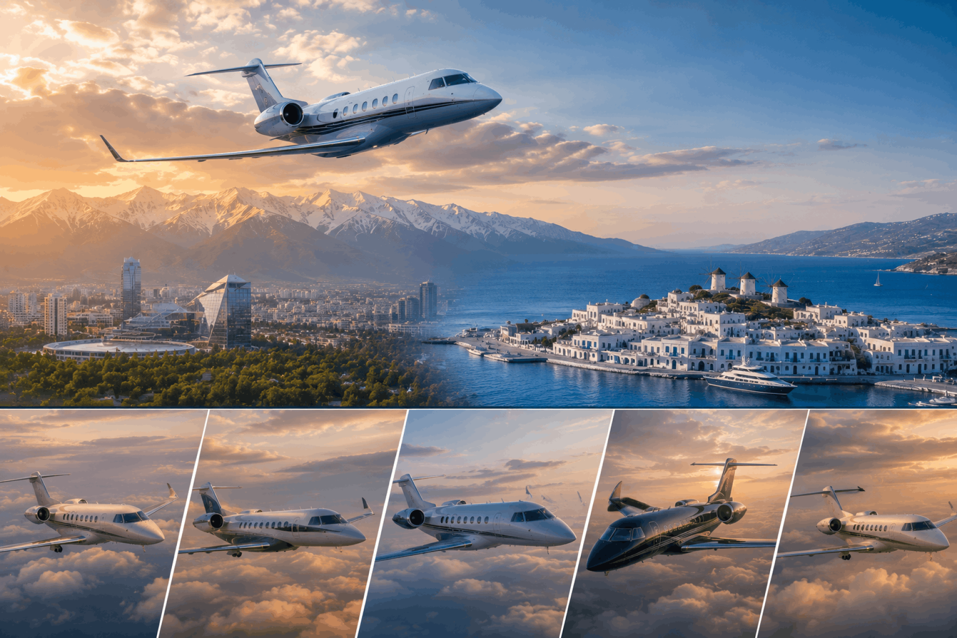 Possible Aircraft For Almaty To Mykonos Flights