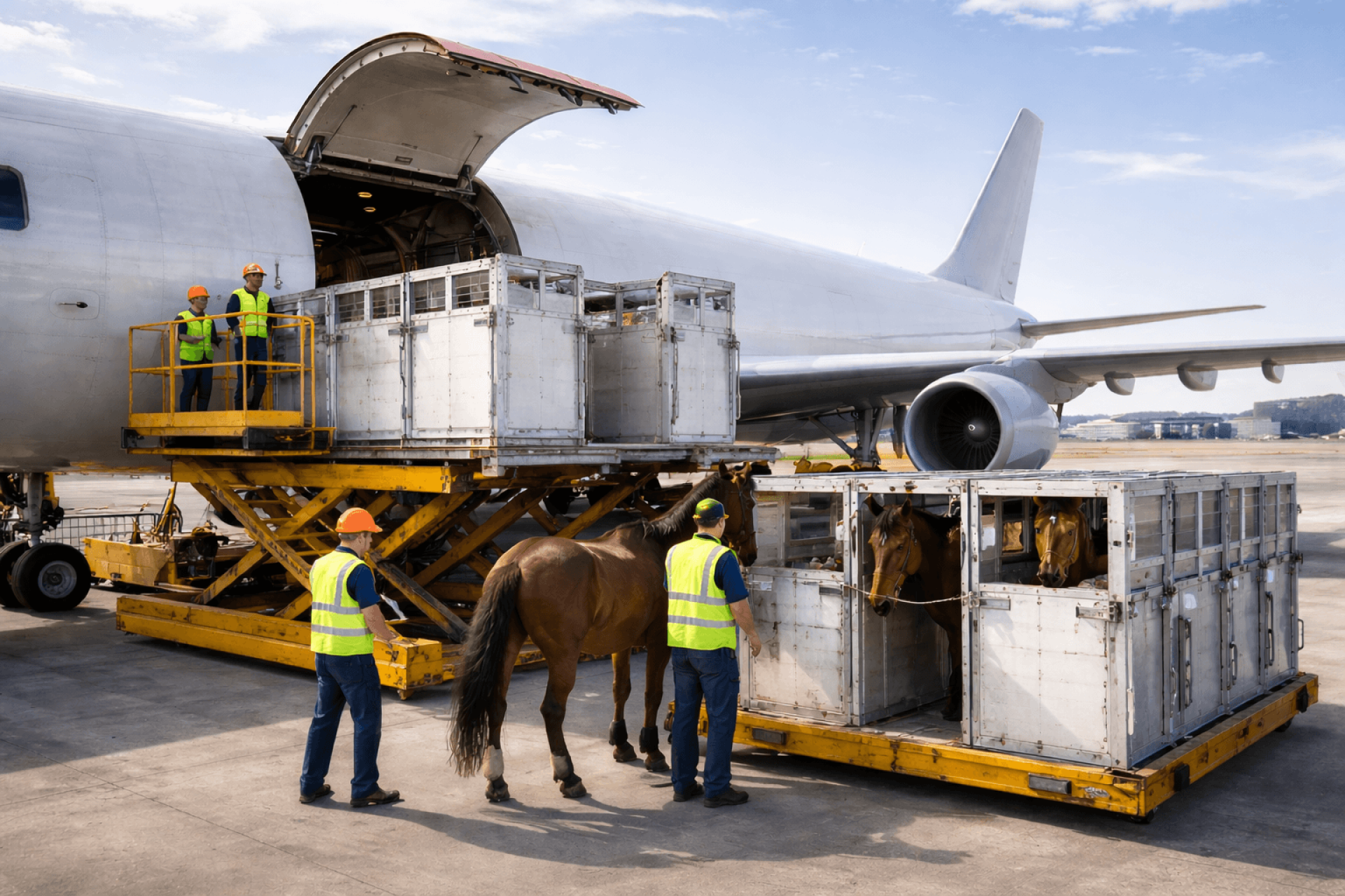 SPECIALIST AIRCRAFT FOR LIVE ANIMAL TRANSPORT