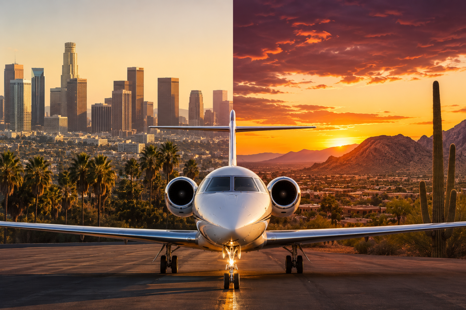 Charter a Private Jet Los Angeles to Scottsdale - Luxury Travel Made Easy