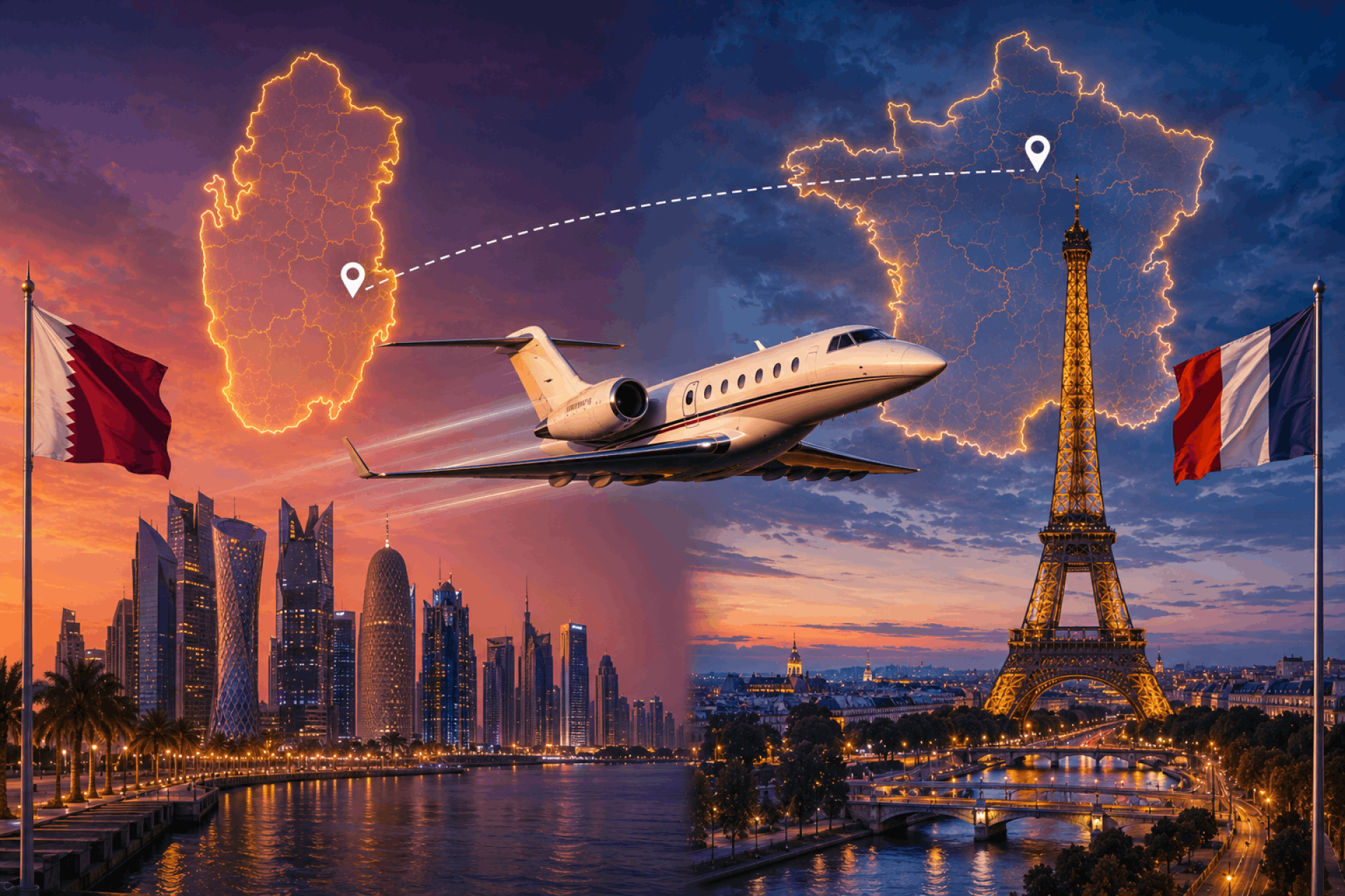 Doha To Paris - Luxury Travel Between Qatar And France