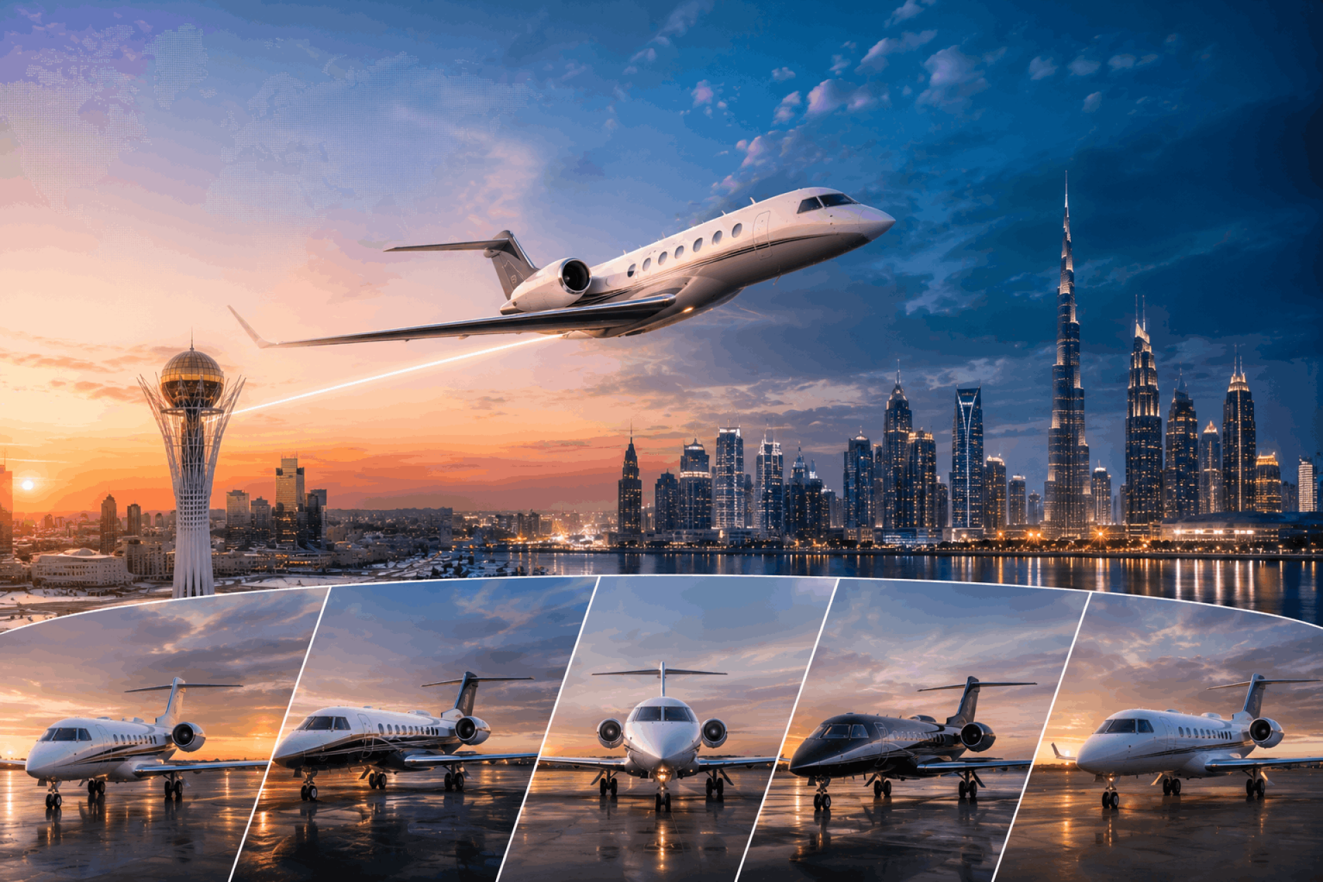 Flights Astana To Dubai - Possible Aircraft Options
