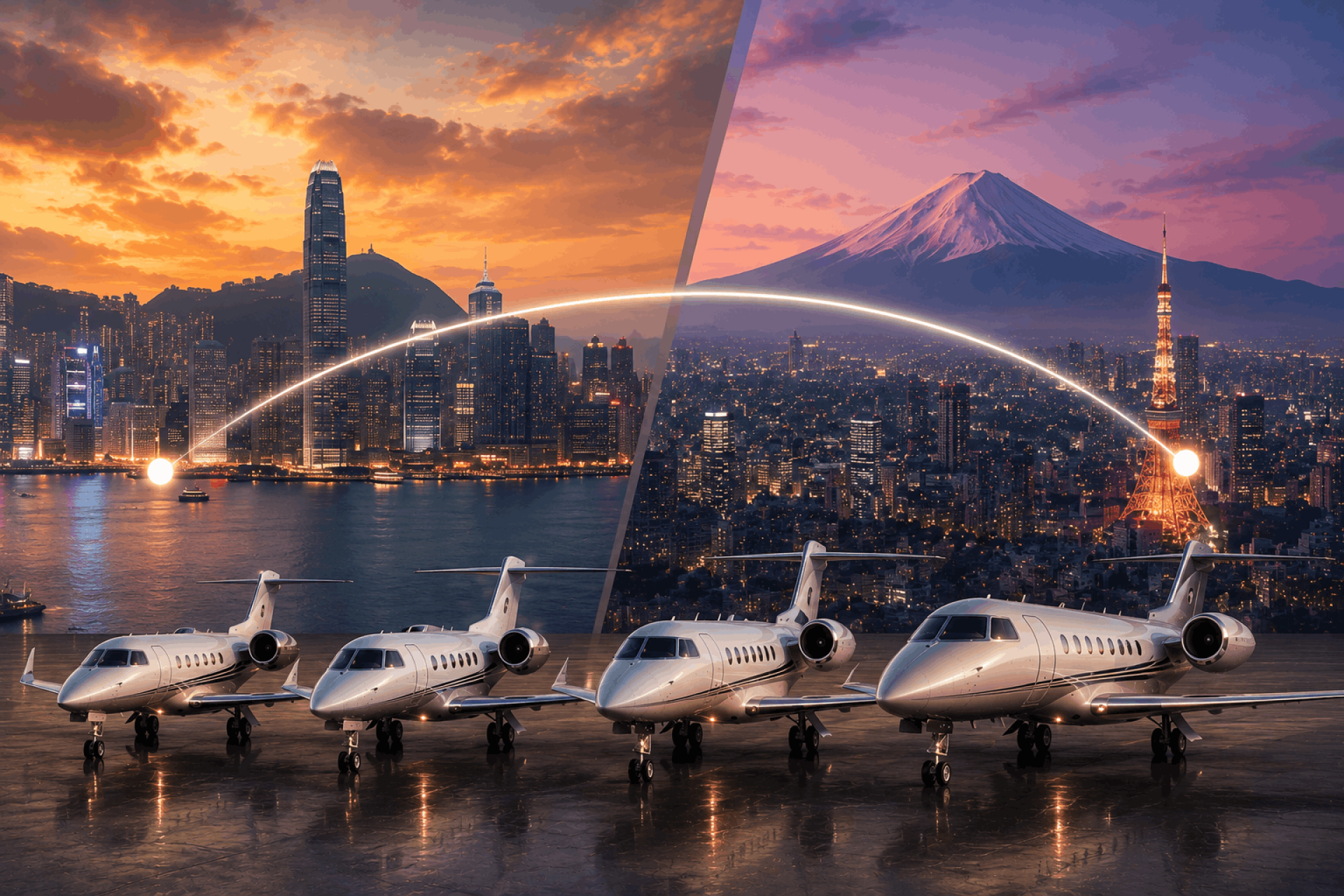 Possible Aircrafts For Flights From Hong Kong To Tokyo