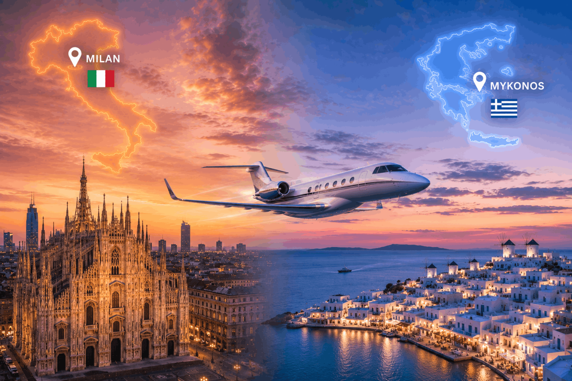 Milan To Mykonos - Luxury Travel Between Italy And Greece