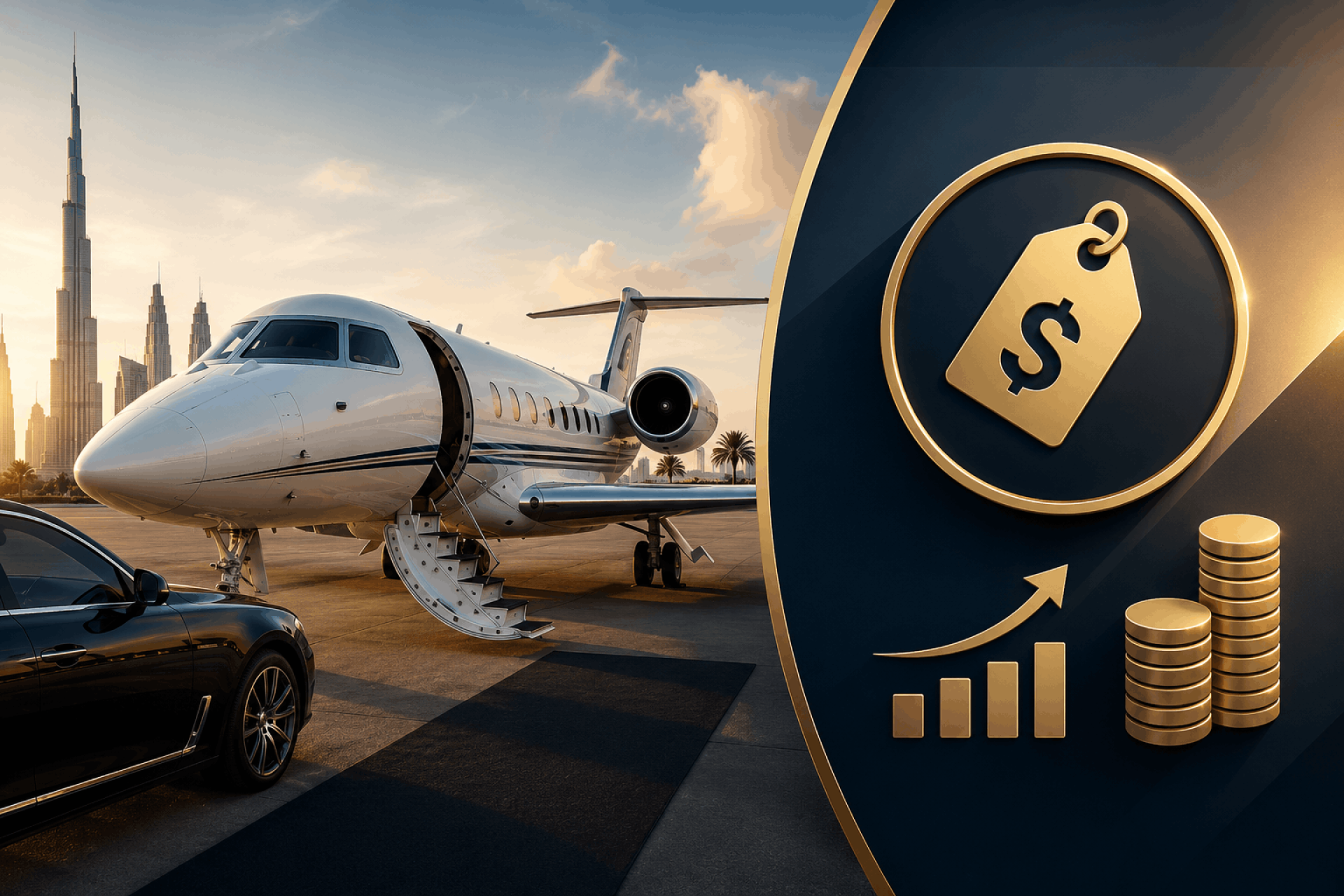 Private Jet Dubai To London Price - Estimated Charter Costs