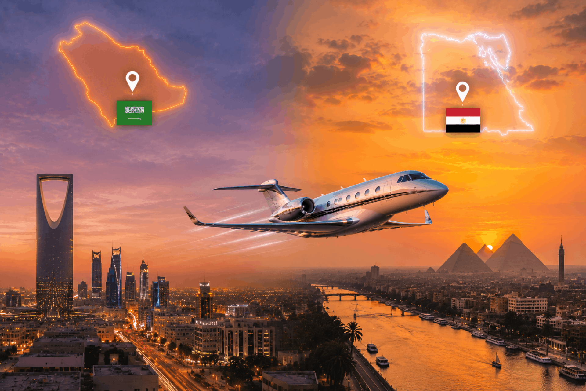 Riyadh To Cairo - Premium Travel Between Saudi Arabia And Egypt