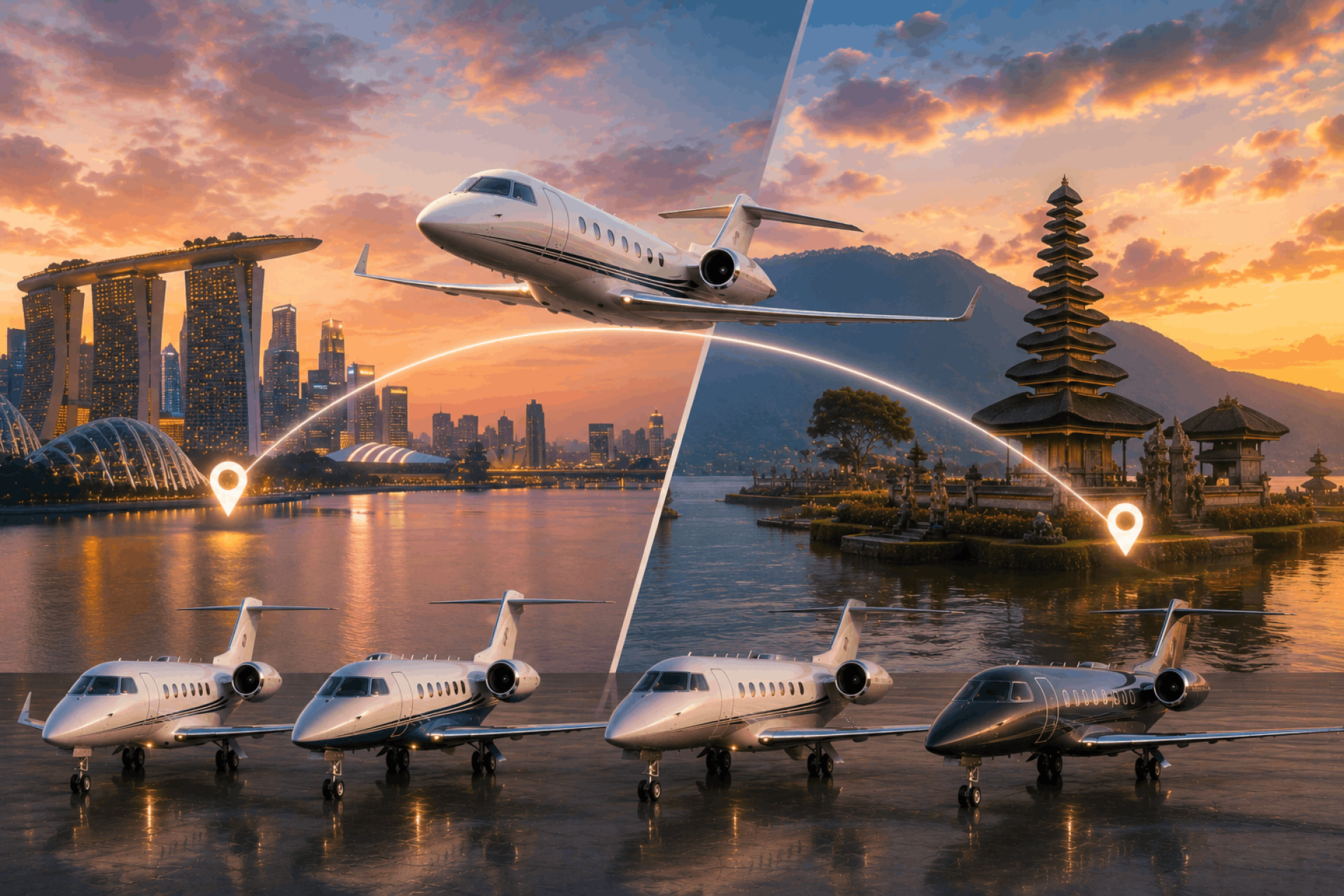 Possible Aircraft For Singapore to Bali Flights