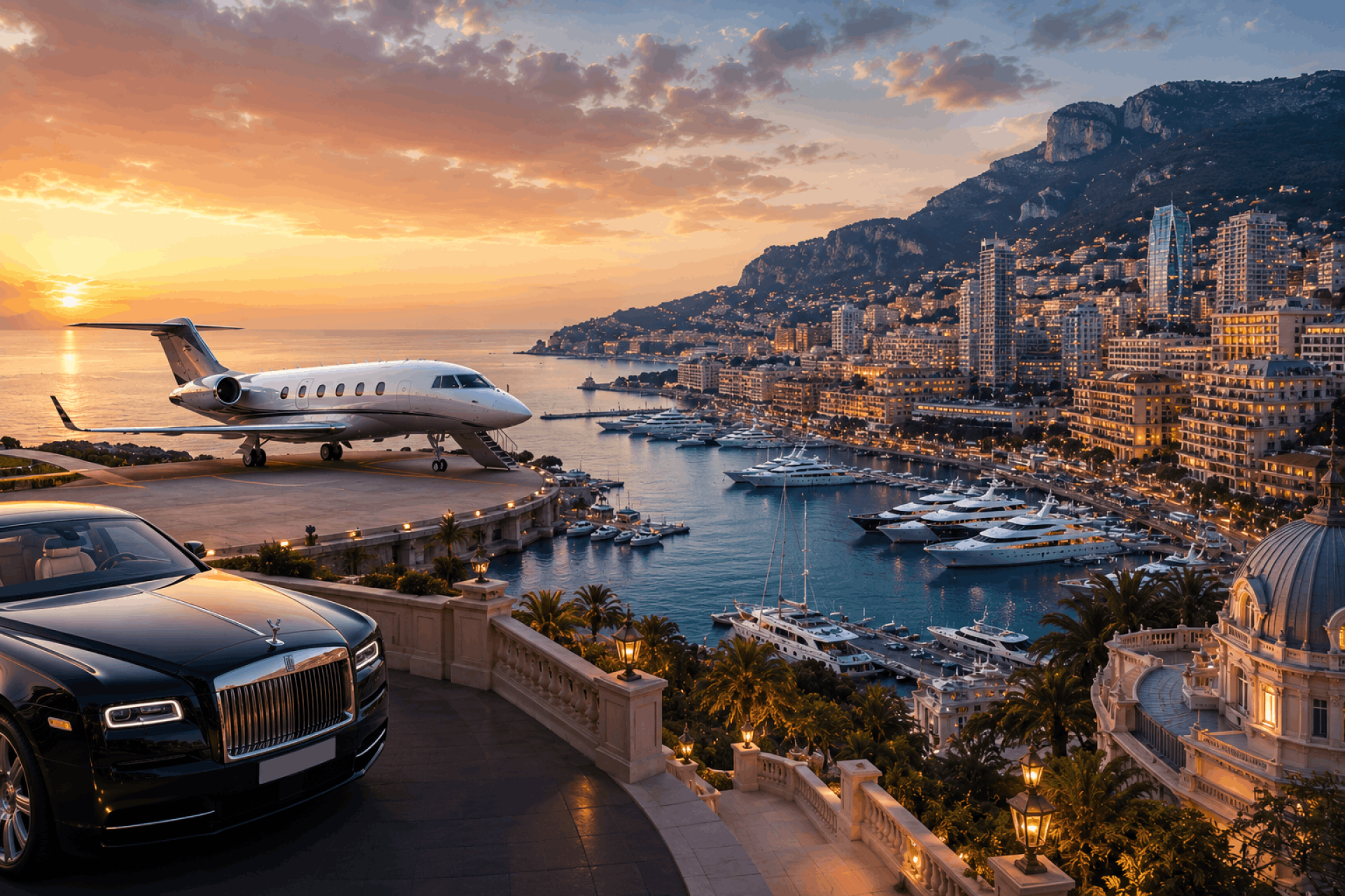 The Convenience of Arriving Near Monaco by Private Jet