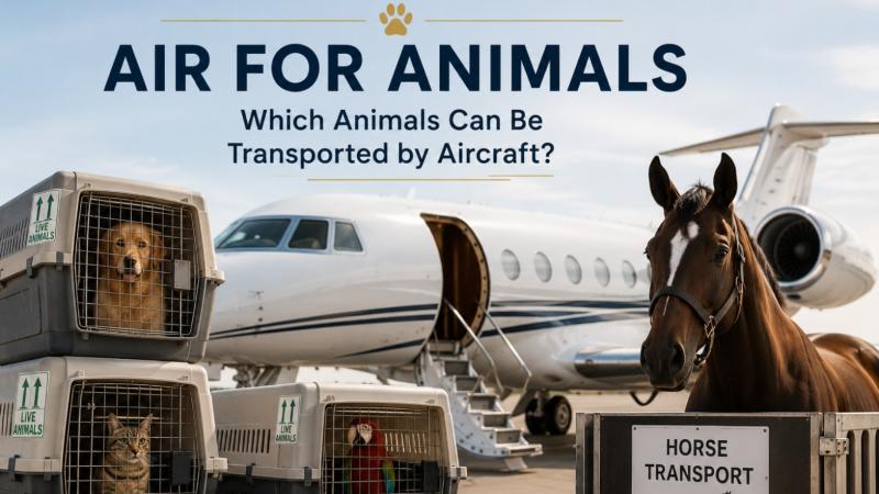 Air for Animals - Which Animals Can Be Transported by Aircraft?
