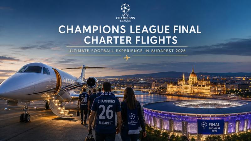 Champions League Final Charter Flights – Ultimate Football Experience in Budapest 2026